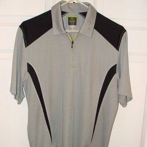 Greg Norman Men's Slim Fit "Shark" Golf Polo Shirt